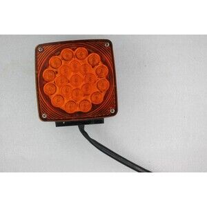 Grote G5530 Hi Count LED Square Double Face Stop Tail Turn Lamp Red Amber 12V